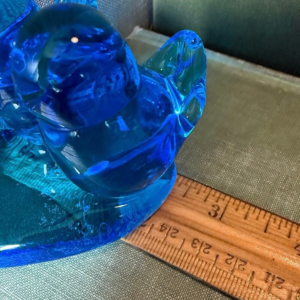 • Bluebirds of Happiness • Heart Base • Signed Leo Ward 1989 - Picture 11 of 12